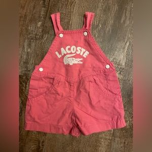 Vintage IZOD Lacoste overalls